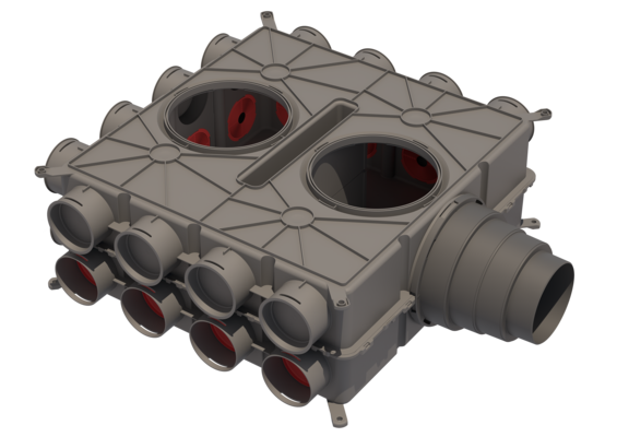 Air Excellent 24 Port Manifold Air Excellent 24 Port Manifold